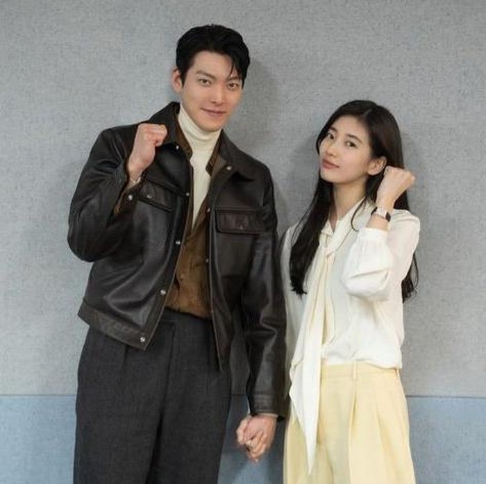 Kim Woo Bin dan Bae Suzy untuk drakor All the Love You Wish For/Foto: mydramalist.com