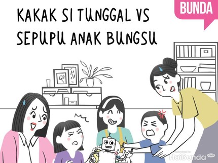 Kakak Si Tunggal vs Sepupu Anak Bungsu