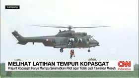 VIDEO: Melihat Latihan Tempur Kopasgat