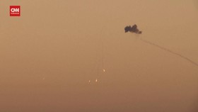 VIDEO: Aktifnya Iron Dome Israel Akibat Serangan Rudal Hamas