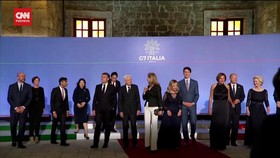 VIDEO: Jamuan Makan Malam KTT G7 Italia, Joe Biden Absen