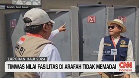 VIDEO: Timwas Nilai Fasilitas di Arafah Tidak Memadai