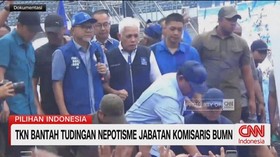 VIDEO: TKN Bantah Tudingan Nepotisme Jabatan Komisaris BUMN