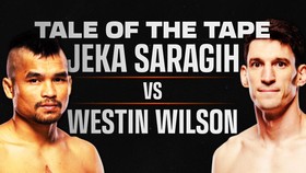 INFOGRAFIS: Tale of The Tape Jeka Saragih vs Westin Wilson