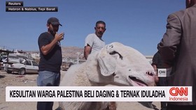 VIDEO: Kesulitan Warga Palestina Beli Daging & Ternak Iduladha