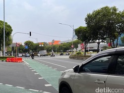 Awas Pada Nabrak! Traffic Light Dekat Istana Presiden Ini Mati