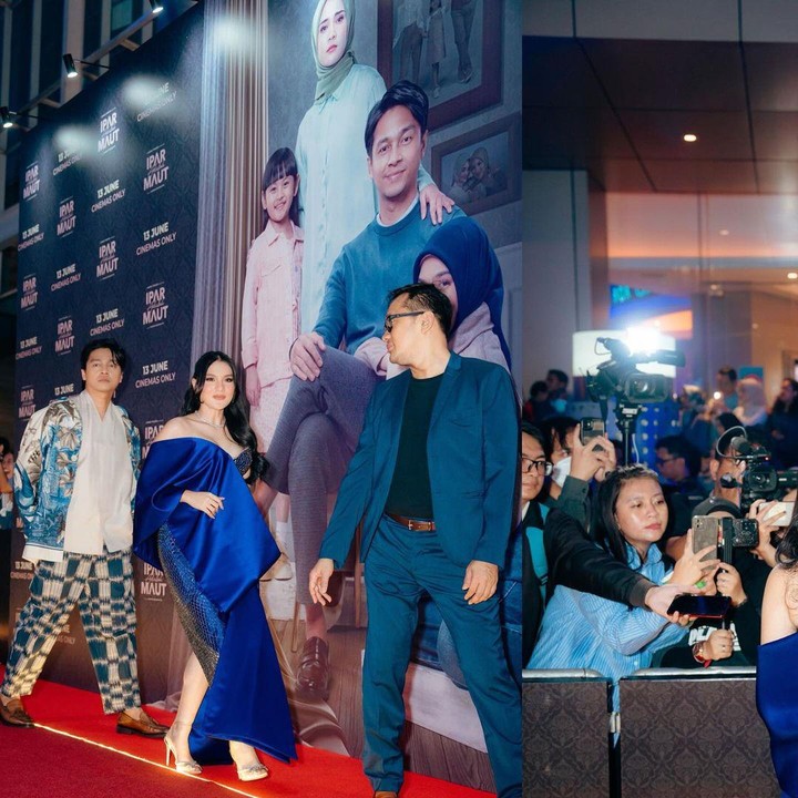 <p>Selain aktingnya yang mendapatkan pujian, paras cantik Davina juga mencuri perhatian. Belum lama ini, penampilannya yang anggun di gala premier <em>Ipar Adalah Maut</em> banyak dipuji netizen. (Foto: Instagram @davinaakaramoy)</p>