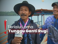 Jadi Lautan Air, Bendungan Karian Tenggelamkan Puluhan Kampung di Lebak