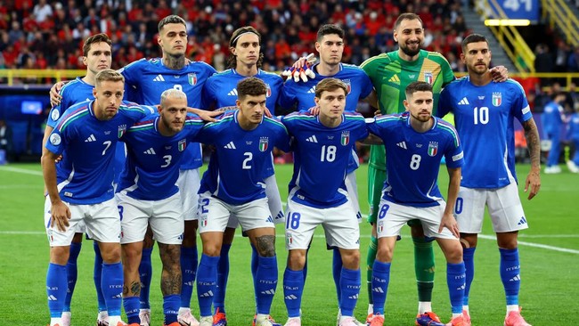 Timnas Italia berhasil lolos ke babak 16 besar Euro 2024 dan akan menghadapi Swiss di Olympiastadion Berlin, Jerman, pada 29 Juni 2024.