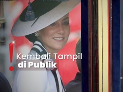 Tampil Cantik, Kate Middleton Hadir Pada Acara Troops of Colour