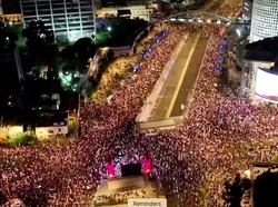 Demonstran Anti Pemerintah Blokade Penuhi Jalan di Israel