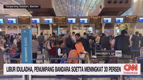 VIDEO: Libur Iduladha, Penumpang Bandara Soetta Meningkat 30 Persen