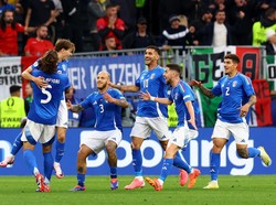 Italia Vs Albania: Rekor Gol Tercipta, Gli Azzurri Menang 2-1