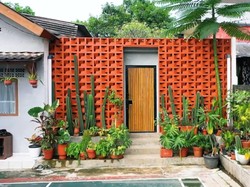 Inspirasi Rumah Tropis Estetik di Lahan 55 Meter Persegi