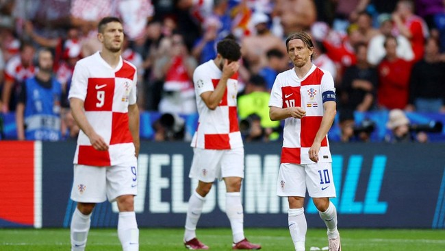 Kroasia dan Italia sama-sama berusaha tak tersingkir lebih awal di Euro 2024. Italia kini menempati peringkat kedua Grup B, Kroasia di urutan keempat.