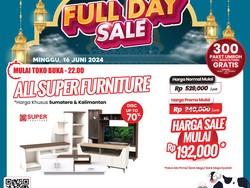 Furniture di Transmart Full Day Sale Murahnya Kebangetan!