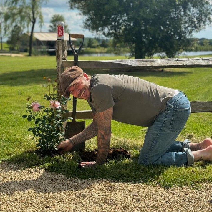 <p>Ayah dari empat anak itu terlihat menikmati aktivitasnya sehari-hari setelah pensiun dari dunia olahraga, ya, Bunda. (Foto: Instagram@davidbeckham)</p>