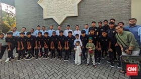 Salat Idhul Adha Bareng Gibran, Timnas U-16 Minta Doa Warga Solo