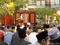 Jadi Khatib Salat Id, Ketua KPU RI: Hilangkan Sifat Kebinatangan di Manusia