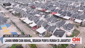 VIDEO: Lahan Minim dan Mahal, Bisakah Punya Rumah di Jakarta?