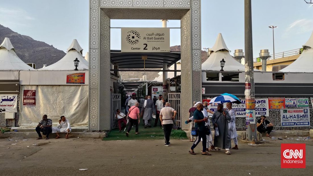 FOTO: Mengintip Maktab Jemaah Haji Khusus di Mina