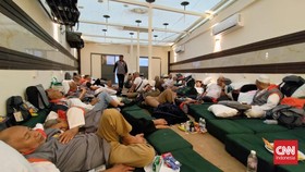 FOTO: Mengintip Maktab Jemaah Haji Khusus di Mina