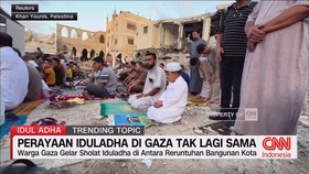 VIDEO: Nestapa Iduladha di Gaza