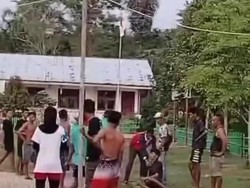 Viral Pria di Simalungun Dianiaya di Lapangan Voli Dituduh Curi Motor