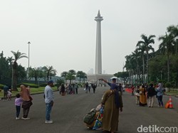 Libur Idul Adha, 4.556 Warga Kunjungi Monas Siang Ini