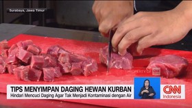 VIDEO: Tips Menyimpan Daging Hewan Kurban
