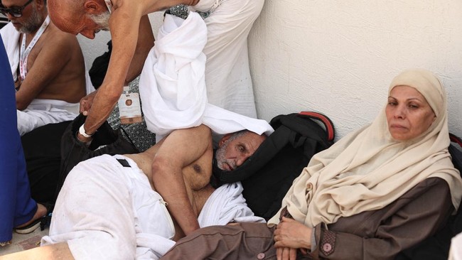 Total 1.000 jemaah meninggal dunia di Saudi akibat panas, lebih dari separuh di antaranya berasal dari Mesir.