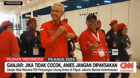 VIDEO: Ganjar: Jika Tidak Cocok, Anies Jangan Dipaksakan