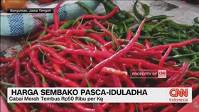 VIDEO: Harga Sembako Pasca-Iduladha