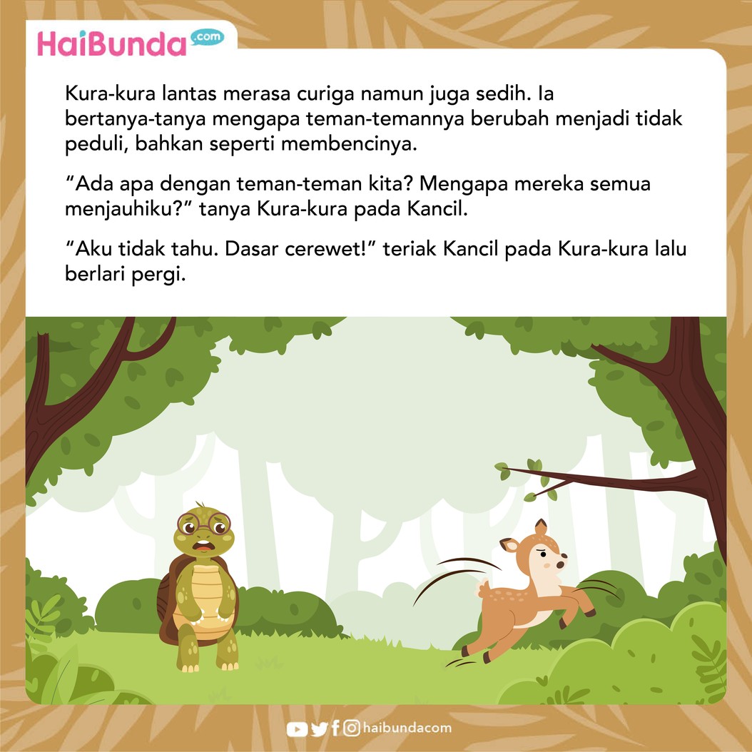 Jahatnya Fitnah Kelinci Pada Kura-kura