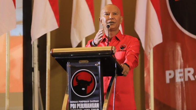 PDI-Perjuangan menegaskan tidak mempersoalkan reshuffle Yasonna dari Menkumham digantikan Supratman Andi Agtas, personil DPR RI dari Fraksi Partai Gerindra.