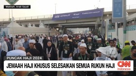 VIDEO: Jemaah Haji Khusus Selesaikan Semua Rukun Haji