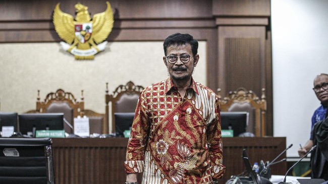 Syahrul Yasin Limpo mengaku tak pernah meminta pejabat Kementerian Pertanian mengumpulkan uang untuk kepentingan dirinya.