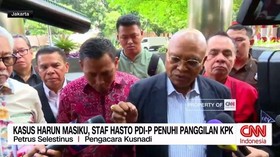 VIDEO: Kasus Harun Masiku, Staf Hasto PDI-P Penuhi Panggilan KPK