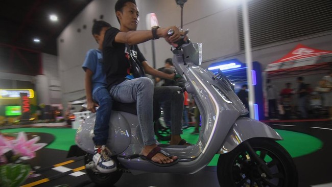 Kuota subsidi motor listrik Rp7 juta resmi habis.