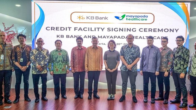 KB Bank menandatangani kerja sama dengan Mayapada Healthcare untuk menyalurkan fasilitas pembiayaan senilai lebih dari Rp700 miliar.