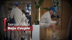 Momen Sweet Kim Woo Bin Tunggu Shin Min A Pilih Baju saat Belanja