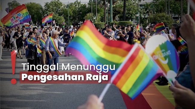 Permintaan Dikabulkan, Senat Thailand Sahkan RUU Pernikahan Sesama Jenis