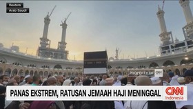 VIDEO: Panas Ekstrem, 550 Jemaah Haji Meninggal