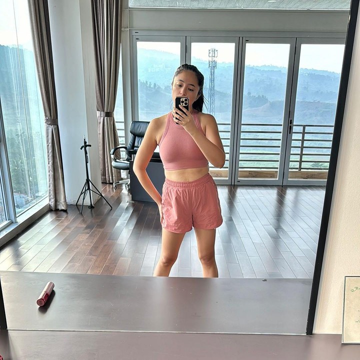 <p>Banyak netizen yang menyebut kini Chaca sudah kembali kurus, Bunda. Tidak sedikit pula yang mengatakan kalau Chaca kini terlihat lebih bugar. (Foto: Instagram: @marsanda99)</p>