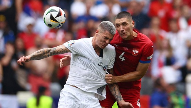 Slovenia bermain seri tanpa gol melawan Serbia di babak pertama nan berjalan sengit pada matchday kedua Grup C Euro 2024.