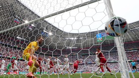FOTO: Drama Gol Detik Akhir di Laga Slovenia vs Serbia