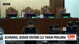 VIDEO: Achsanul Qosasi Divonis 2,5 Tahun Penjara