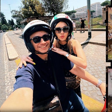 BCL Pamer Foto Mesra dengan Tiko di Italia, Komentar Adik Alm Ashraf Curi Perhatian