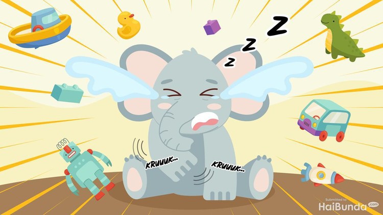 Dongeng Anak: Ulah Galah Si Gajah Saat Mengantuk Dongeng Anak: Ulah Galah Si Gajah Saat Mengantuk