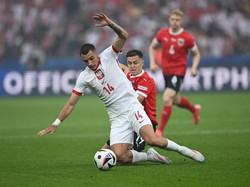 Euro 2024: Polandia Vs Austria Imbang 1-1 di Paruh Pertama